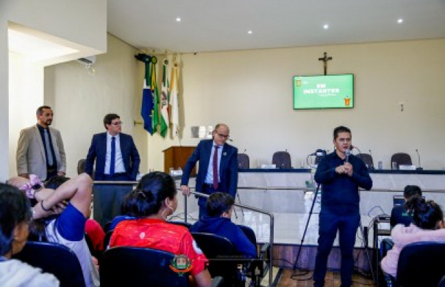 Câmara Municipal de Rio Verde viabiliza conhecimentos para crianças através da Escola do Legislativo Geral 